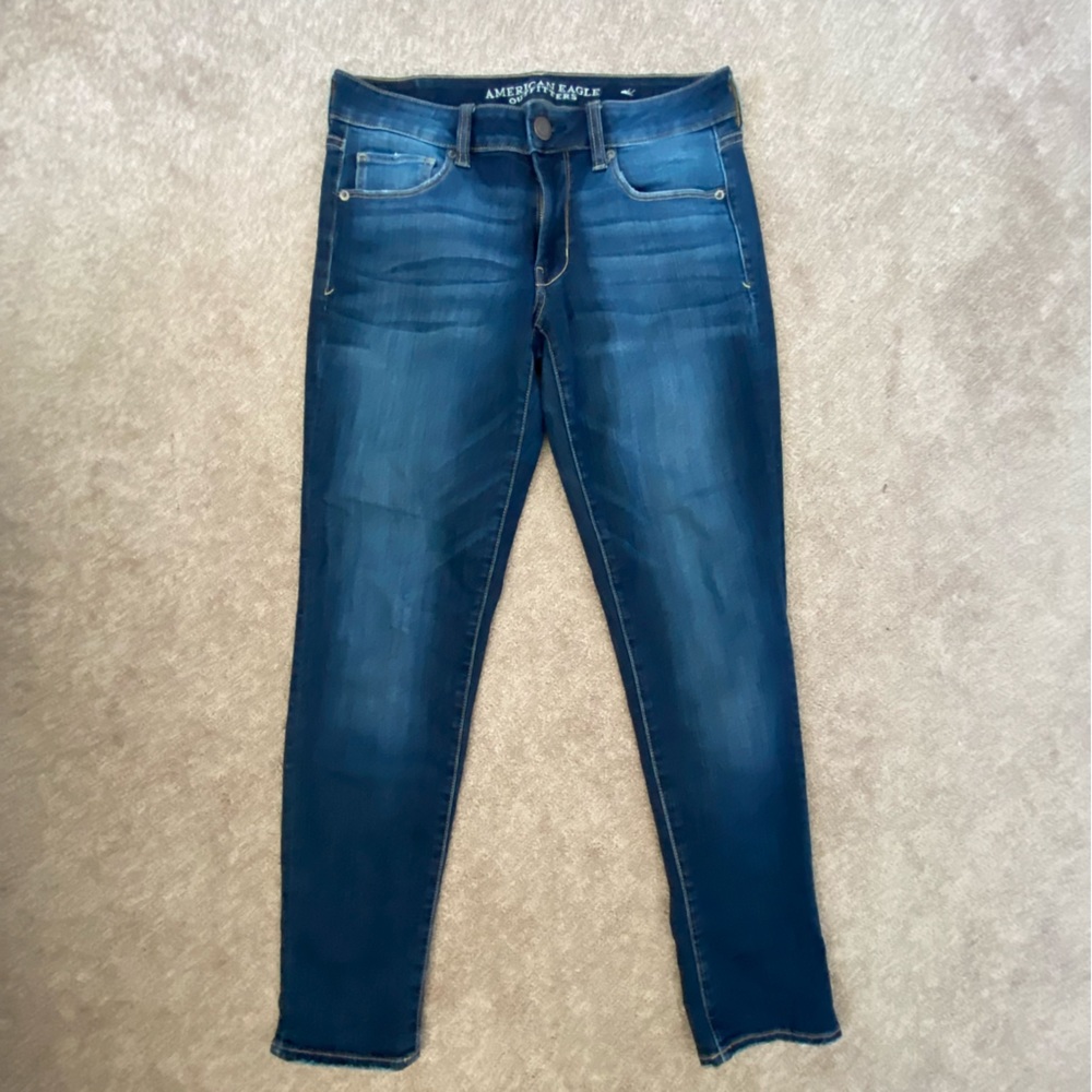 LIKE NEW! American Eagle Jeans, Super Stretch, Skinny, Regular 6